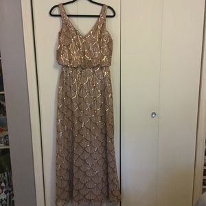 Sorella Vita sequin bridesmaid dress